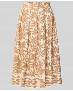 ROBE LÉGÈRE Midi Rokken - Naturel