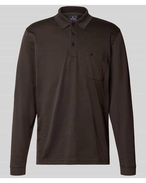 RAGMAN Regular Fit Poloshirt aus Baumwoll-Mix - Mehrfarbig