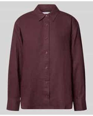 Samsøe & Samsøe Blouses Lange Mouw - Paars