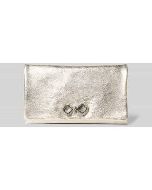 Abro⁺ Clutch aus echtem Leder Modell 'Mimos' - Natur