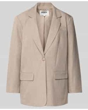 ONLY Lange Blazers - Naturel