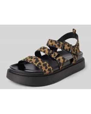 Tamaris Sandalen Met Treklus - Zwart