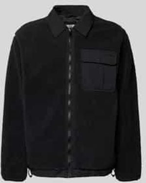 Levi's Jack Met Teddybont, Model 'Joonie Sherpa' - Zwart