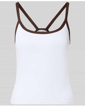Varley Slim Fit Top mit Strukturmuster - Mehrfarbig