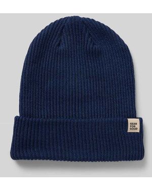 COTOPAXI Beanie Mit Label-Detail - Blau