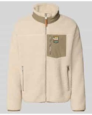 Superdry Teddy- & Faux Fur Jassen - Naturel