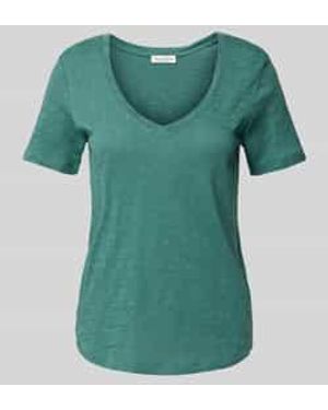 Marc O' Polo Regular Fit T-shirt Van Puur Katoen - Groen