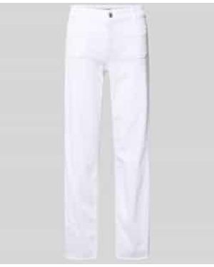 Cambio Relaxed Fit Jeans - Wit