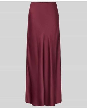 Vero Moda Ausgestellter Maxi-Rock mit elastischem Bund Modell 'MERLE' - Lila