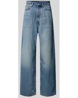 Weekday Jeans Met 5-pocketmodel - Blauw