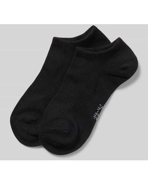 Snocks Socken mit Logo-Stitching im 2er-Pack - Schwarz