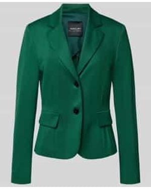 Marc Cain Blazer Met Reverskraag - Groen