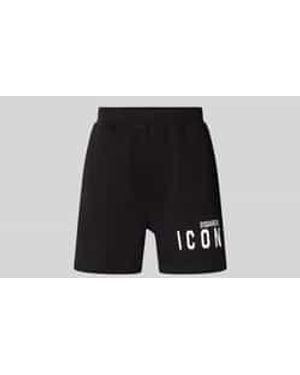 DSquared² Sweatshorts - Zwart