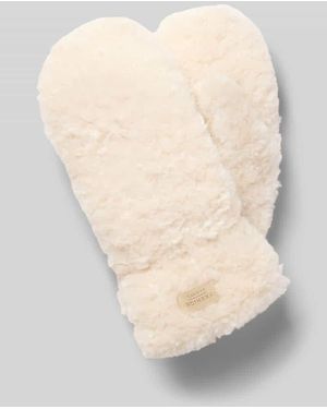 Kurt Beines Handschuhe aus Kunstfell - Natur