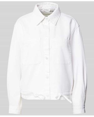 Tom Tailor Regular Fit Jeansjacke Aus Reiner Baumwolle - Weiß