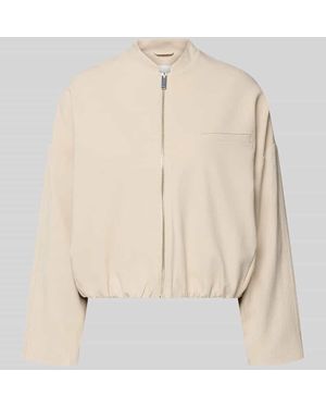 Opus Blouson mit Brustleistentasche Modell 'Jamassi' - Natur