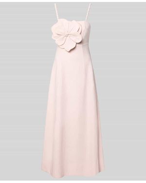 Forever New Abendkleid aus Leinen-Viskose-Mix Modell 'Nicolette' - Pink