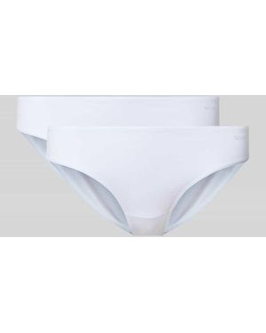 SKINY Slip aus Baumwoll-Mix Modell 'Rio' - Weiß