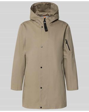 G Lab Regular Fit Jacke mit Kapuze Modell 'Spirit' - Natur