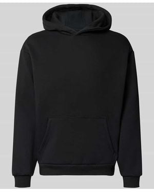 Urban Classics Regular Fit Hoodie aus Baumwoll-Mix mit Kapuze - Schwarz
