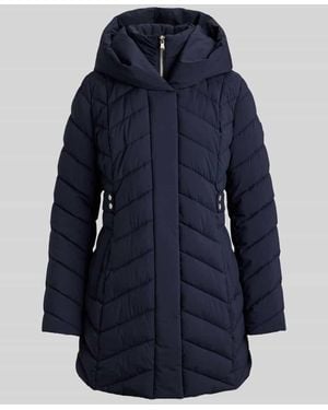 Ralph Lauren Steppmantel mit Kapuze - Blau