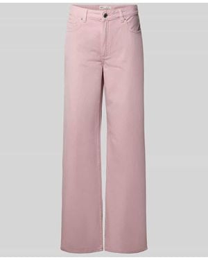Mango Jeans mit Eingrifftaschen Modell 'NEWYORK' - Pink
