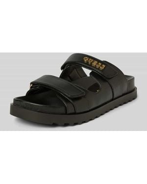 Guess Sandalen mit Label-Detail Modell 'FABULON' - Schwarz