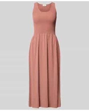 Weekend by Maxmara A-Lijn Tricotjurk Van Viscosemix Model 'Calibri' - Roze