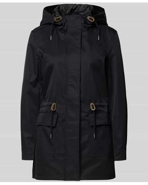 ONLY Regular Fit Parka mit Tunnelzug Modell 'LOUISE' - Schwarz