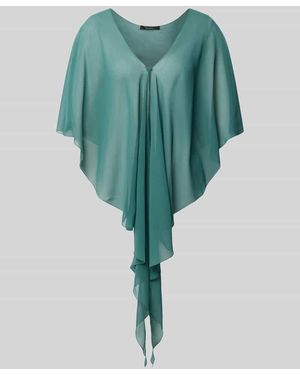 Vera Mont Stola aus Chiffon mit Knopfverschluss - Grün