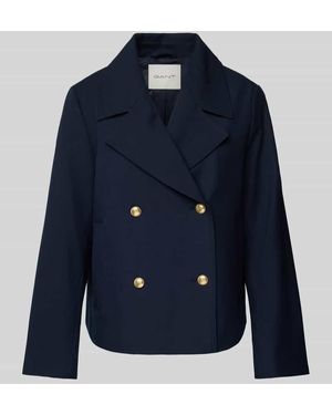 GANT Jacke Mit Reverskragen - Blau