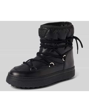 GANT Schnürstiefel mit Label-Detail - Schwarz