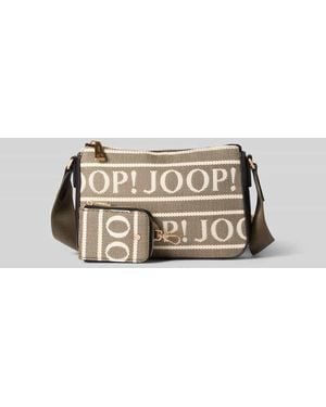 Joop! Handtasche mit Logo-Muster Modell 'paraffa jasmina' - Grau
