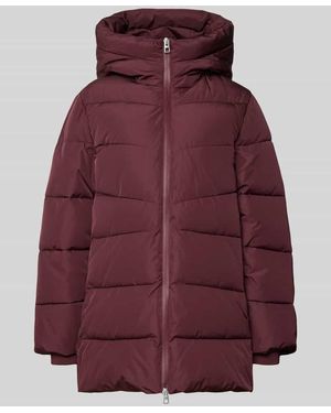 Mango Steppmantel mit Zweiwege-Reißverschluss Modell 'TOKYO' - Lila