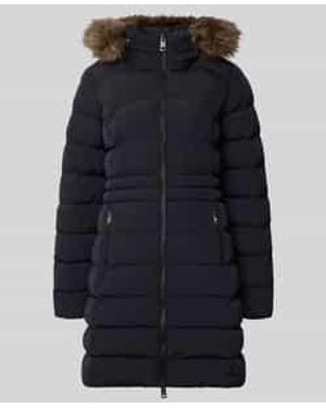 Superdry Lange Puffer Jassen - Blauw