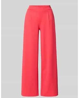 Ichi Flared Broeken - Rood
