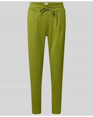 Ichi Slim Fit Hose mit Viskose-Anteil Modell 'KATE' - Grün