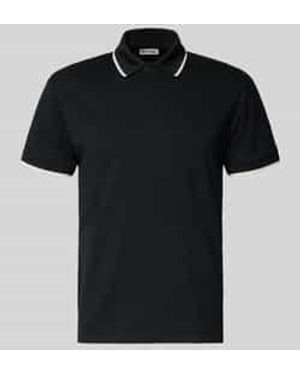 Only & Sons Regular Fit Poloshirt Van Katoenmix Model 'Tomon' - Zwart