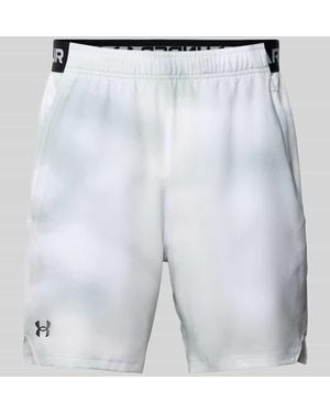 Under Armour Shorts mit elastischem Bund - Grau