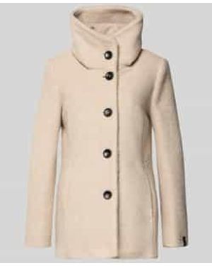 Milo Coats Regular Fit Jack Met Wol Model 'Jesse' - Naturel