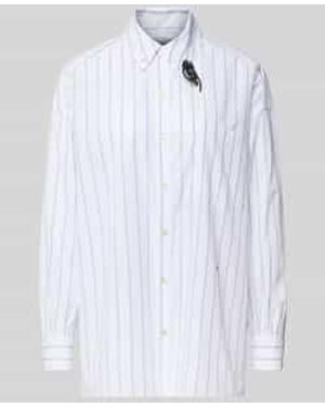 Scotch & Soda Overhemdblouse Met Knoopsluiting - Wit