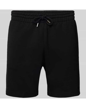 BALR Sweatshorts mit elastischem Bund - Schwarz