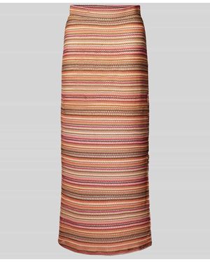 Object Maxirock Mit Lochmuster Modell 'Isa Arthine' - Orange