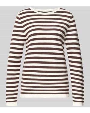Tom Tailor Regular Fit Pullover aus reiner Baumwolle - Mehrfarbig