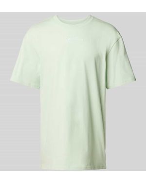 Karlkani T-Shirt Mit Label-Stitching - Grün