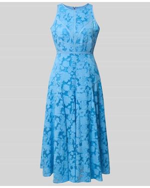 Ted Baker Midikleid aus reiner Viskose Modell 'Lee' - Blau