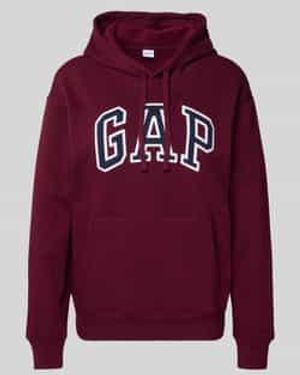 Gap Hoodie Met Kangoeroezak - Rood