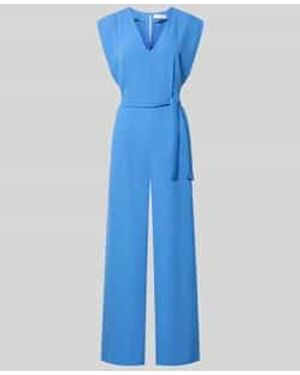 Comma, Jumpsuits - Blauw