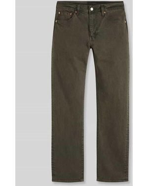 Levi's Tapered Fit Jeans aus Baumwoll-Mix Modell '502TM' - Grün