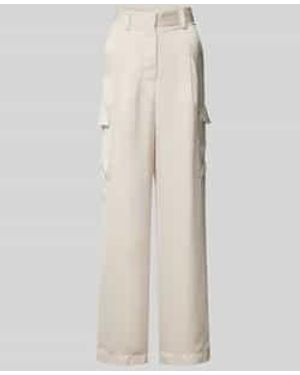 Ba&sh Wide Leg Cargobroek - Naturel